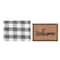 Mini Plaid & Natural Welcome Doormat by Make Market®